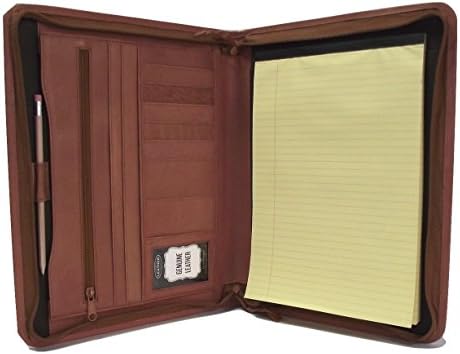 Towcester LeatherBrown Leather Presentation A4 Folder Portfolio H0100/1 (No Personalisation)