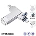 Produktbild USB Stick 32/ 64/ 128 GB, USB 3.0 Stick- Externe Datenspeicher USB C Stick- 3 in 1 OTG Stick mit Type-C Micro USB Silber