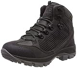 Jack Wolfskin Damen All Terrain Pro Texapore Mid Trekking-& Wanderstiefel, Schwarz (Dark Steel 6032), 39 EU