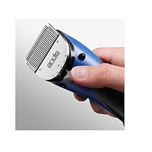 Andis ProClip Pulse Ion Adjustable Blade Clipper, Professional Equine and Livestock Grooming, Burgundy, RBC (68310) - Image 8