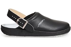 Abeba 9252-41 Rubber Chaussures sabot Taille 41 Noir