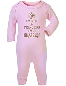 Games I'm Not A Princess Im A Khaleesi Baby Thrones Baby Strampler Strampelanzug