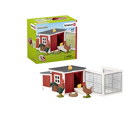 Schleich- Figurine Poulailler, 42421