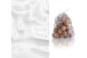 DAYMAND STORE | Bolsas Plastico | Bolsas de Plastico Transparentes | Bolsas de Plastico | 32x40 cm | Paq. 2 Kg | Bolsas Plastico Pequeñas