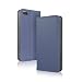 Produktbild iPhone 5 5S SE Booklet Handyhülle Tasche Flipcase Flip Cover Buchklapptasche Premium Blau Blue Neu Ovp 4.0