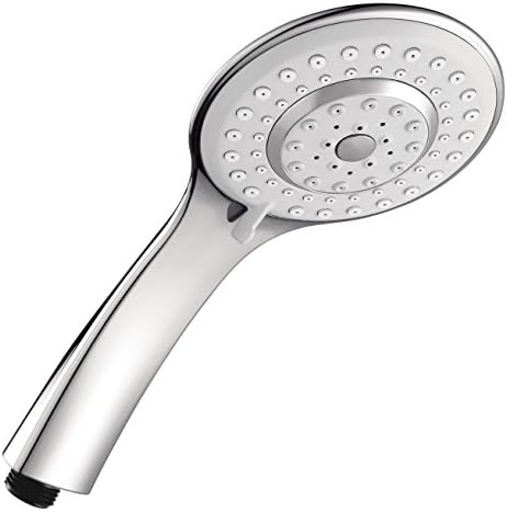 Deliao Bathroom Handheld Shower Head High Pressure Multi-Function 3 Sittings Rainfall Massage Chrome Finish Sunflower Stytle