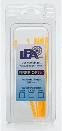 Fiber Optic Blister - 1 Meter of Yellow F/O ø 1,5 mm