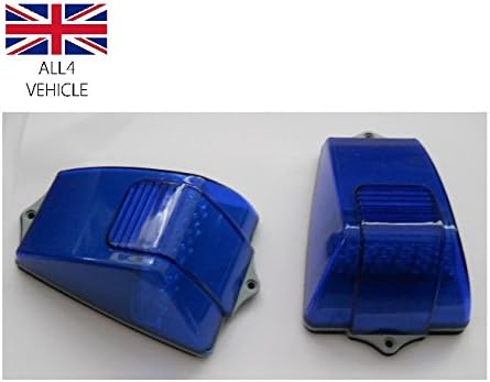 2 PCS/SET BLUE 18SMD LED CAB ROOF TOP FRONT MARKER LIGHTS TRUCK SUV 4x4 PICK UP