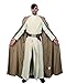 Produktbild Wellgift Luke Skywalker Kostüm Outfit Halloween Herren Voller Anzug Cosplay Mantel Unterhemd ärmellose Tunika & Gürtel Fancy Dress Costume Kleidung