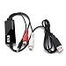 Produktbild IIEasy 3.5mm RCA auf USB 2.0 Audio Grabber Capture Aufnahme Kabel Cable Adapter konverter für MAC OS X & Windows 10- Tape to mp3 Converter for DIY Music