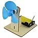 Produktbild juler STEM Toys Einfache Fan-Technologie kleine Produktion kleine Erfindung Mädchen Wissenschaft Material kreative DIY Grundschule handgefertigte kleine Werke,Weiß,Einheitsgröße