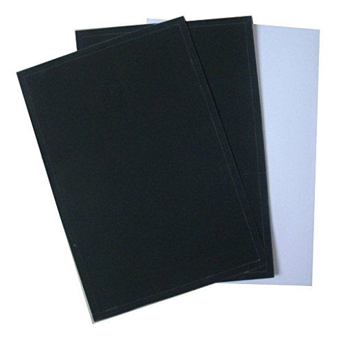 Wandaufkleber Sticker Kreidetafel Vinyl Aufkleber Wandkunst 200cmx45cm 2er Pack-KREIDE GRATIS- von Kurtzy TM