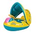 Produktbild Fletion Baby Schwimmen Boot Kinder Aufblasbar Schwimmreifen Baby Schwimmring mit Sonnendach