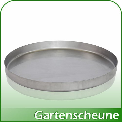 Preisvergleich Produktbild Edelstahlschale mit flachen Boden 600 mm