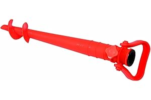 FERRY Fixe parasol, support pour planter le parasol dans le sol ou le sable, coloris aléatoire