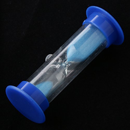 Saugnapf Sanduhr 3 Min Zahnputzuhr Eier Uhr Kochen Uhr Zähne putzen Minuten – Blau - 5