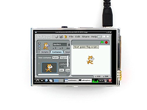 Makibes 3,5 Zoll Touchscreen TFT LCD (A) 320 x 480 für Raspberry Pi RPI / Raspberry Pi 2 Modell B - 5