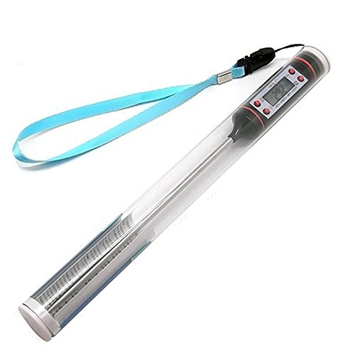 LUPO Digitales Fleisch Lebensmittel Thermometer – Sofortige Lese Temperatur – LCD-Display – Lange Sonde - 5