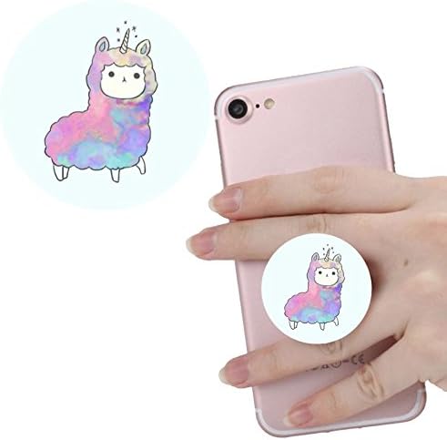 Expanding Stand and Grip for Smart phones and Tablets,pop Multi-function Mounts and Mount cellular phone Holder socket Collapsible White Pink blue Nebula galaxy unicorn