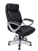 Produktbild KingChairs Chefsessel KINGS - Schwarz Silber Kunstleder - Bürostuhl Schreibtischstuhl Drehstuhl Sessel Stuhl PokerStuhl Casinostuhl Gamerstuhl Zockerstuhl