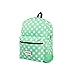 Produktbild Rucksack Mann Frau DOTS ON GREEN Lässig Städtisch Jugendlicher Sport Leinwand Gewebt 25 Liter Schule Backpack Daypacks Laptop Computer Umhängetasche Design Spaß Mehrfarbig Grün