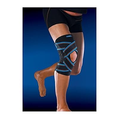 Thuasne Genouillère strapping ouverte Thuasne Sport - Noir -Taille M