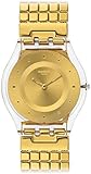 Swatch Damen-Armbanduhr Analog Quarz Edelstahl SFK394GA