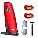 ✔️【3 Funktionen und lange Betriebsdauer】: FASÏZ 3 in 1 IPL Geräte haarentfernung heimgebrauch mit zwei Lampenköpfen, einschließlich 450.000 Blitzlampen (zur Haarentfernung) und 150.000 Blitzlampen (zur Hautverjüngung und Akneentfernung), stimuliert die Produktion neuer Kollagene und stellt sie wieder her die Hautelastizität, strafft die Haut und verringert die Porengröße der Haut). Insgesamt 600.000 Lichtimpulse, bis zu 10 Jahren im Einsatz.