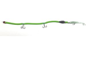 COFISHING Laccio Per Serra CF14530 Pesca Pesci Spinning Esca Artificiale Artigianale Barracuda Lecce Mare (Green - 40 gr)