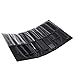 Anself 9pcs Black Pro Salon Hair Comb Set with a Pouch Holder Case Plastic Barbers Cutting Combs Set