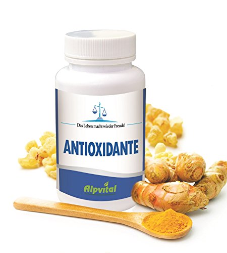 Preisvergleich Produktbild Alpvital Antioxidante - Weihrauch Curcuma - Entgiften Detox Stoffwechsel freie Radikale