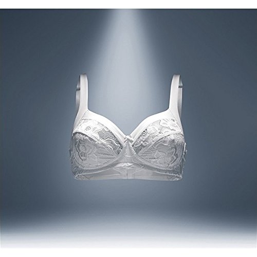 Lepel intimo donna reggiseno senza ferretto dolcepizzo belseno 230 colore bianco taglia 5 coppa c