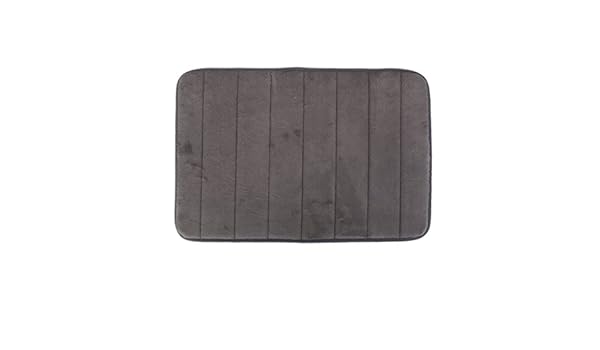 Buy Flawish Badvorleger Memory Schaum Badematte Anti Rutsch Fuaÿmatten Badezimmer Teppiche 40cm X 60 Cm Grau Online At Low Prices In India Amazon In