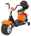 Produktbild Actionbikes Motors Kinder Elektromotorrad Harley Scooter BT306 - 15 Watt Motor – Weichgummiring Reifen (Orange)
