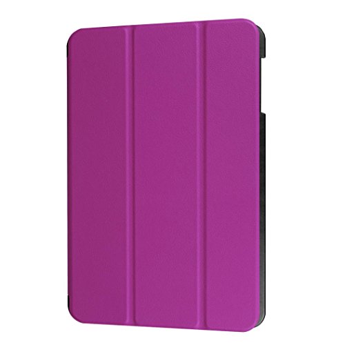 Culater® Folding Stand PU Leather Case Cover For Samsung Galaxy Tab A 10.1 2016 T580N (Purple)