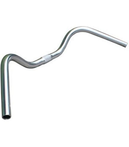 Guidon Vélo City Rétro 25,4 Mm - Noir, Courbé Ergonomique | Confort Dos Et Poignets