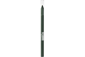 MAYBELLINE NEW YORK Maybelline New-York – Crayon Gel Effet Tatouage Yeux – Waterproof avec Tenue Extrême jusqu’à 36h – Tattoo Liner – 932 Intense Green (Vert Intense)