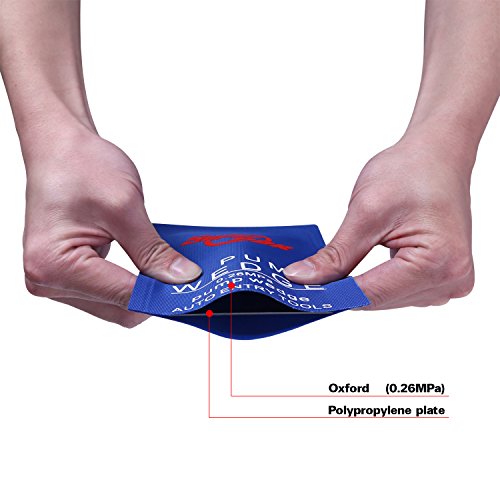 Super PDR® Air Wedge Pump Luftkeilpumpe Keil Aufblasbare Shim gepolsterte Werkzeug für Tür Fenster Auto Geräte Schränke(S Rechteckig 19.3 * 11.3 cm) - 4