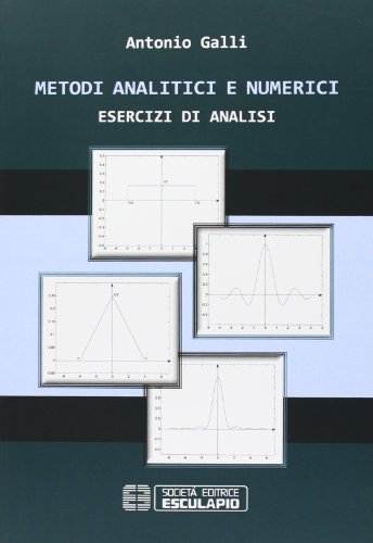Metodi analitici e numerici. Esercizi di analisi Metodi analitici e numerici. Esercizi di analisi