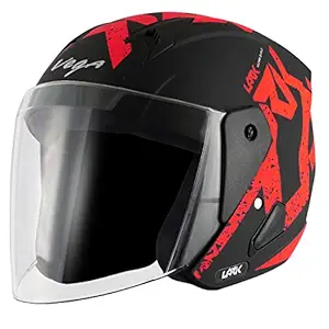 Vega Lark Victor Dull Multicolor Helmet, M