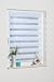 Produktbild K-home Klemmfix Doppelrollo Madrid ohne Bohren Weiß 70 x 200 cm (B x L)