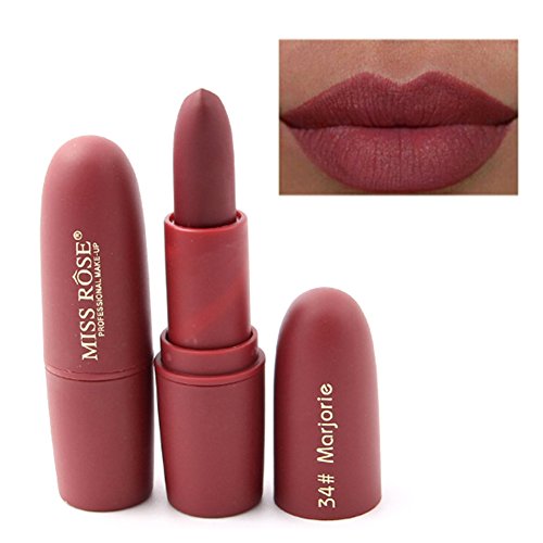 Blue Vessel Wasserdichter Lippenstift Langlebig Matte Lipgloss Lipliner Kosmetik (d)