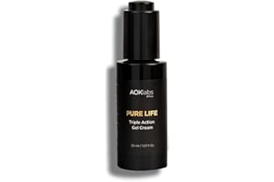 AOKlabs - Contour des yeux anti rides naturel à l'acide hyaluronique, 30ml I Pour des rides, des poches et des cernes plus fermes grâce à son triple effet anti-âge, réducteur et hydratant.