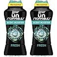 Lenor Unstoppables Scent Booster Laundry Beads, Non-Stop Boost of Freshness From Wash to Wear, Fresh (750g) (Pack of 2)