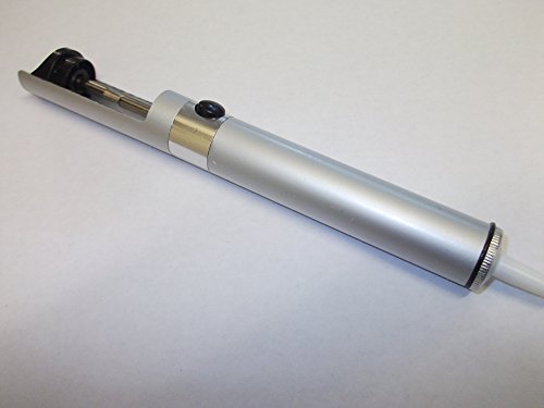 Preisvergleich Produktbild Professional Aluminium Silver Desoldering Pump Vacuum Sucker Desolder Removing Compact Design Powerful Spring