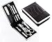 Mens Manicure Set Proffesional Nail Kit In Leather Wallet Pouch Gifts