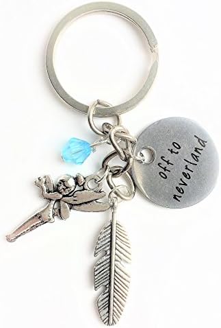 Peter's Fairy Keychain Key Ring or Purse Charm