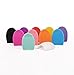 Demarkt Brushegg Makeup Brush Cleaning Glove Silicone Glove for Cosmetic Brush Cleaning Foundation Makeup Tools(Pink)