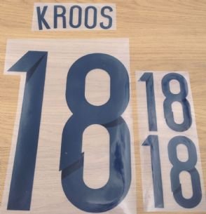 Preisvergleich Produktbild Original DFB Deutschland Home Trikot-Flock KROOS 18