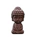 Produktbild Elec Tech Kleine Mönch Figuren Dekofiguren kleiner Buddha Statue Mönch Figur Keramik Form Farbe Sand Keramik Dekoration